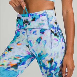 NWT Rare Lululemon Seawheeze Swift Speed High-Rise Crop Tight 21" Euphoria